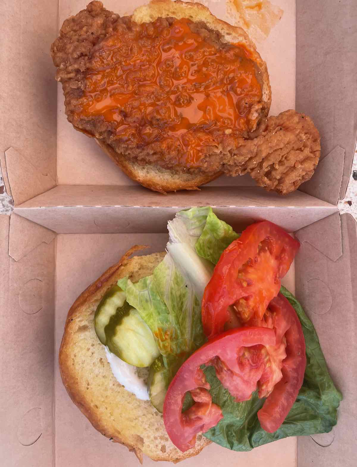 Big Reds Southern Style Chicken Sandwiches on Wildwood Boardwalk - Buffalo