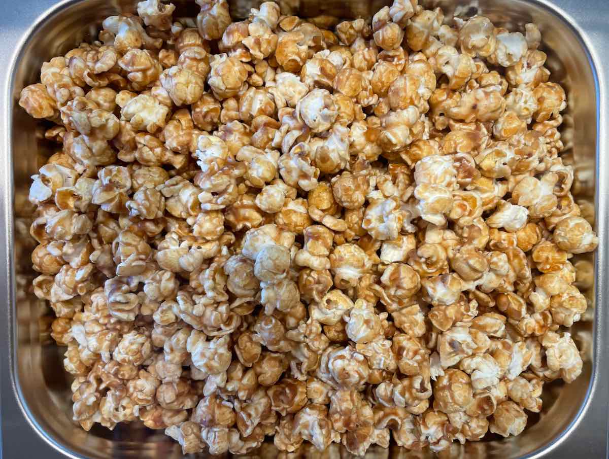 Clusters Handcrafted Caramel Popcorn on the Wildwood Boardwalk