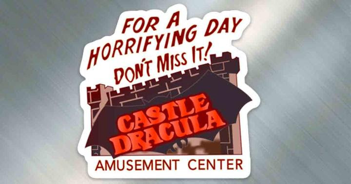 Castle Dracula Magnet