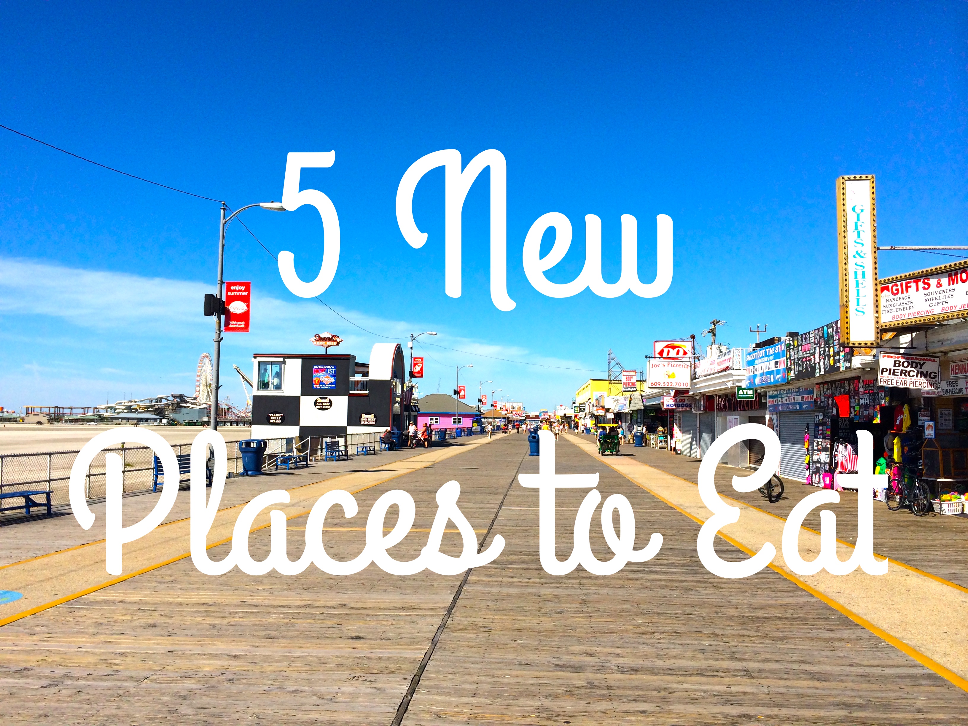 2016 New Places to Eat on the Boardwalk | Wildwood Pizza Tour