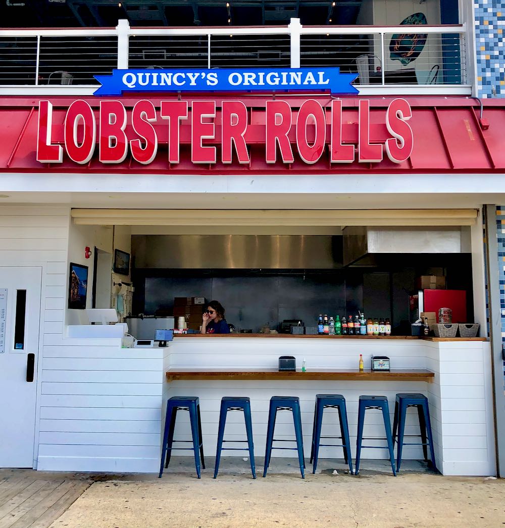 Quincy's Original Lobster Rolls, Wildwood NJ Boardwalk