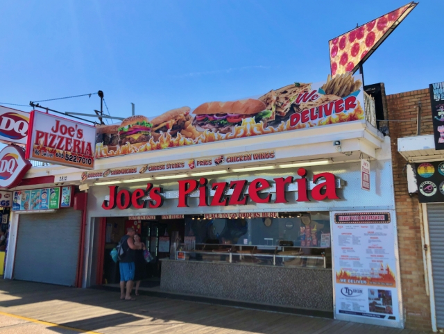 Joe's Pizzeria in Wildwood, New Jersey
