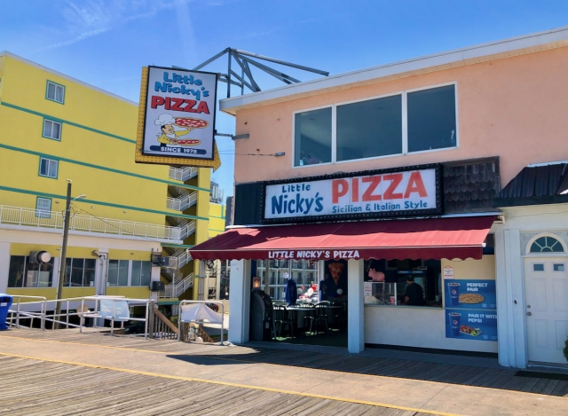 Little Nicky's Pizza North Wildwood Boardwalk