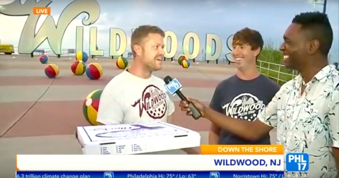 Wildwood Pizza Tour on PHL17 - 8/23/2019