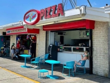 Crazy Junky Pizza on the Wildwood Boardwalk